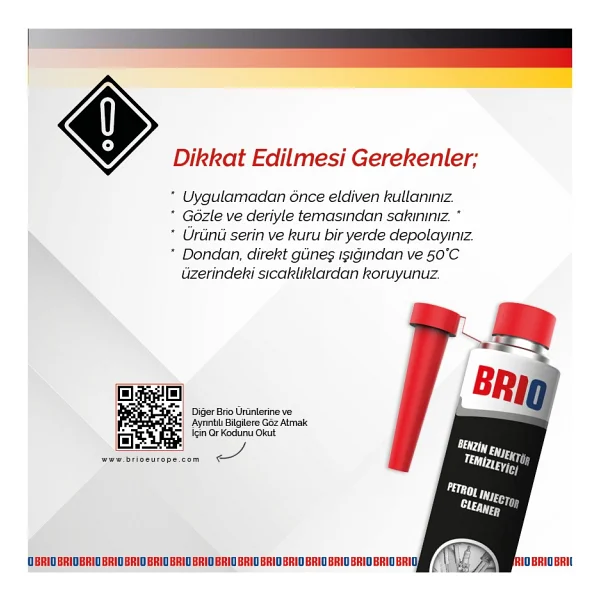 Brio 300 Ml Benzin Enjektör Temizleyici - Görsel 4