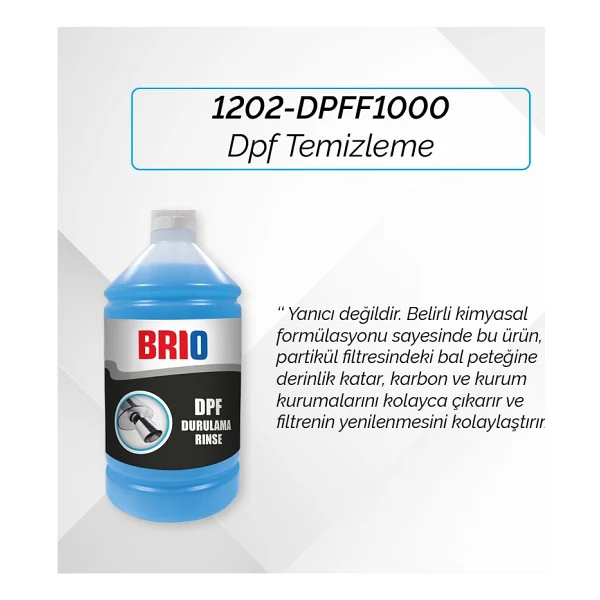 Brio 1 Lt Dizel Partikül Filtre Durulayıcı - Görsel 2