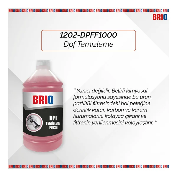 Brio 1 Lt Dizel Partikül Filtre Temizleyici - Görsel 2