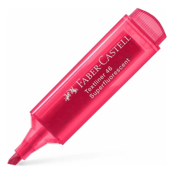 Faber-Castell Textliner 1546 Kırmızı Fosforlu Kalem - Görsel 6
