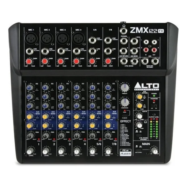 Alto Zephyr Zmx122fx 12 Kanal Analog Mikser - Görsel 4