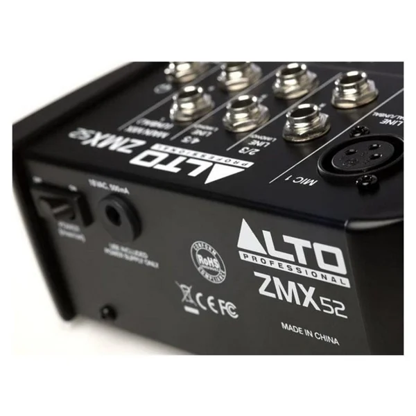 Alto Zephyr Zmx52 5 Kanal Analog Mikser - Görsel 3