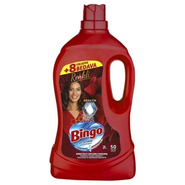 Bingo Sıvı Deterjan 50 Yıkama 3 Lt - Görsel 2