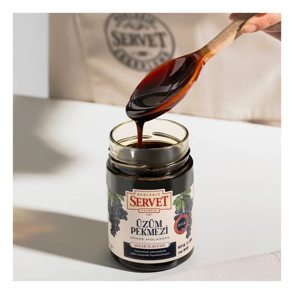 Servet Doğal Üzüm Pekmezi 400 Gr - Görsel 4
