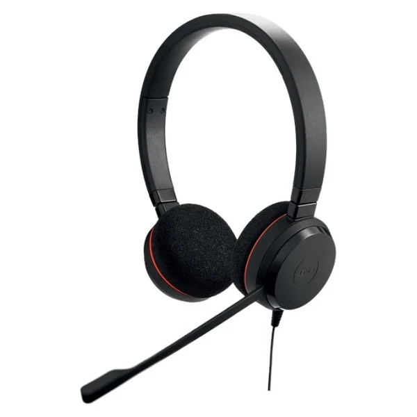 Jabra Evolve 20 Duo Ms USB Kablolu Çağrı Merkezi Kulaklığı - Görsel 2
