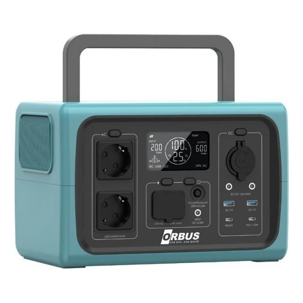 Orbus 600 W Taşınabilir Güç Kaynağı - Görsel 9