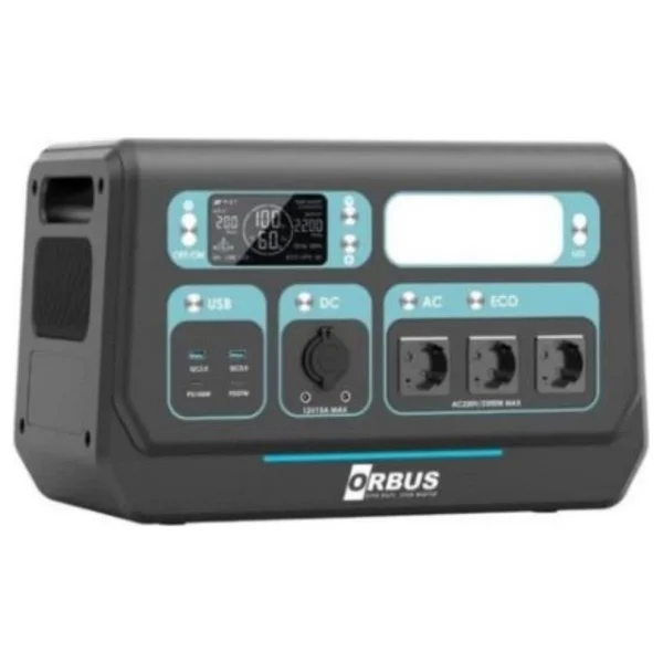 Orbus 110 W Esnek Panel + 2200 W Taşınabilir Güç Kaynağı - Görsel 2