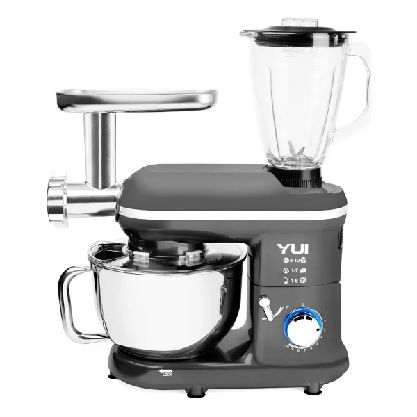 Yui M-120 Multi Fonksiyonel 1300 W 5 lt Gri Stand Mikser - Görsel 2