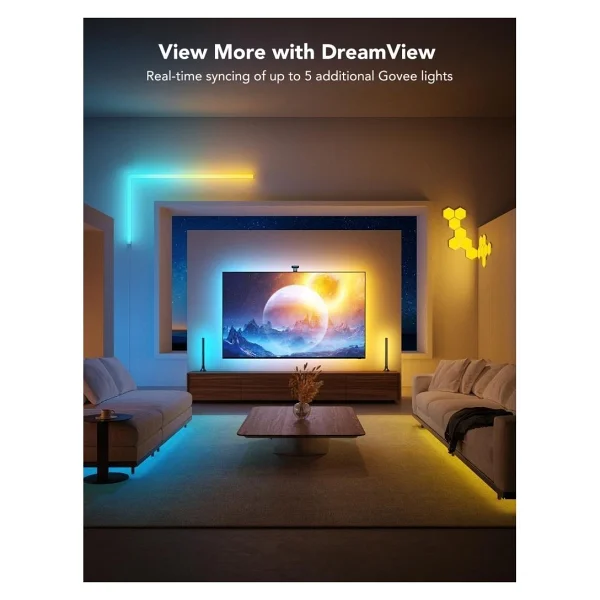Govee Envisual T2 Rgbıc H605c 75-85 İnç TV Arkası LED Aydınlatma - Görsel 3