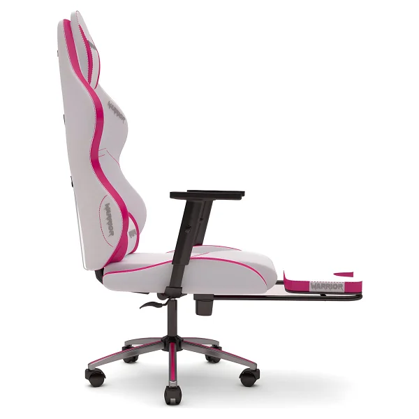 Warrior 1698b0518 Aragorn Blanc Pembe Ayak Uzatmalı Deri Oyuncu Koltuğu - Görsel 2