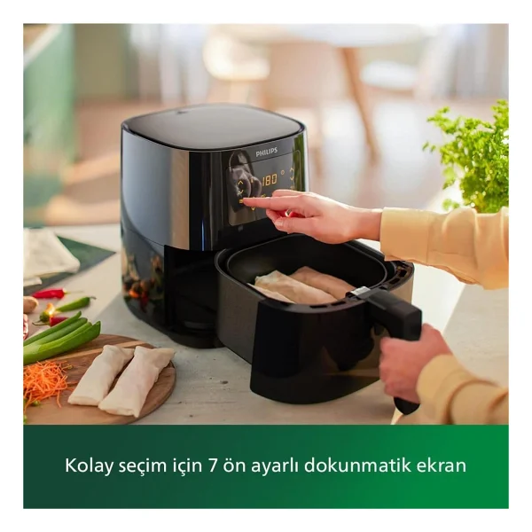 Philips Airfryer 3000 Serisi Hd9252/90 Essential L 4.1 Lt Yağsız Fritöz - Görsel 5