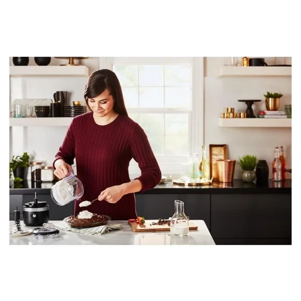 Kitchenaid 5kfcb519edg 1.19 Lt 24 W Kablosuz Mutfak Robotu Charcoal Grey - Görsel 5