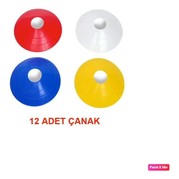 Avessa Scucs 26'lı Antrenman Seti 12'li Çanak 12'li Huni 4 Mt Antrenman Merdiven Koordinasyon Çemberi - Görsel 5