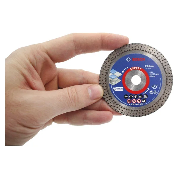 Bosch 2608900652 Expert 76 mm GWS 12 Uyumlu Seramik Kesme Diski - Görsel 3