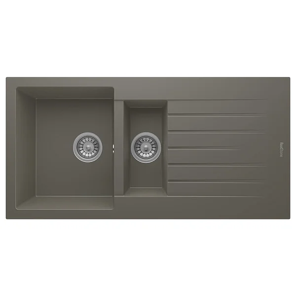 Realstone Troya P005 100 Tezgah Üstü Granit Eviye - Görsel 6