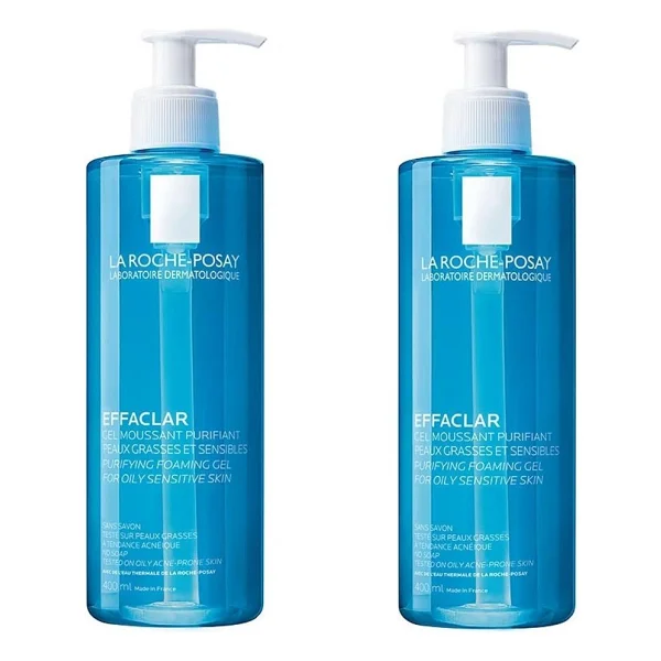 La Roche-Posay Effaclar 400 Ml 2 Adet Yüz Temizleme Jeli - Görsel 3