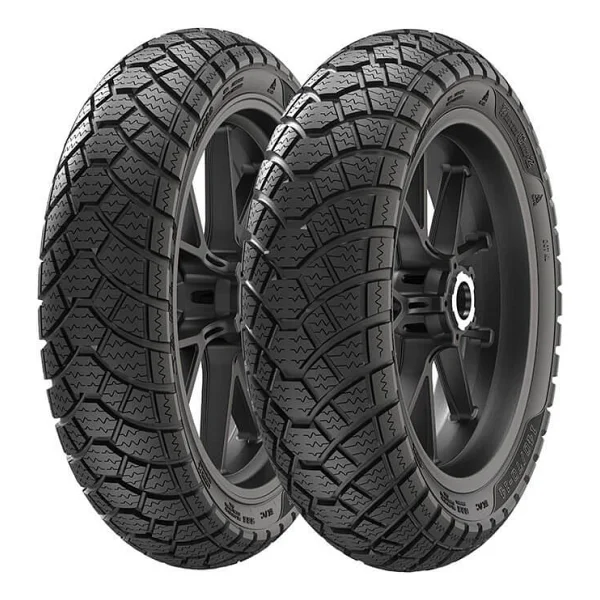 Anlaş 100/90-14 M/C 57p M+S 90/90-14 M/C 46p Anlas Lastik Takımı Winter Grip 2 Sc-500 Kışlık - Görsel 2