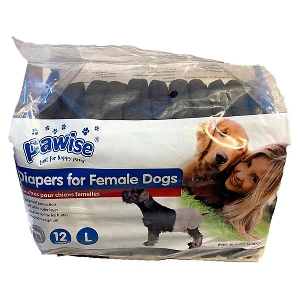 Pawise Ultra Emici Köpek Bezi 12'li Siyah L - Görsel 3