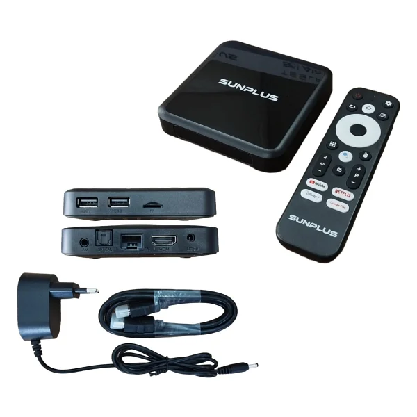 Sunplus Tesla S4 Air 32 GB 4K Android TV Box - Görsel 3