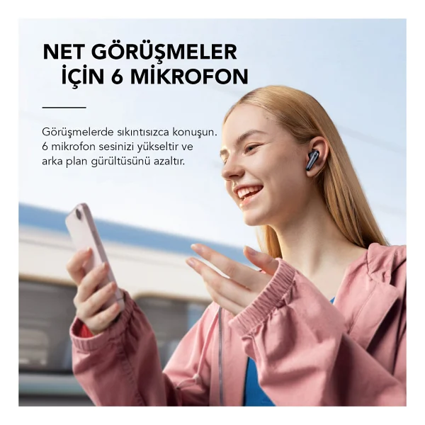 Anker Soundcore Liberty 4 Nc TWS Kulak İçi Bluetooth Kulaklık - Görsel 6