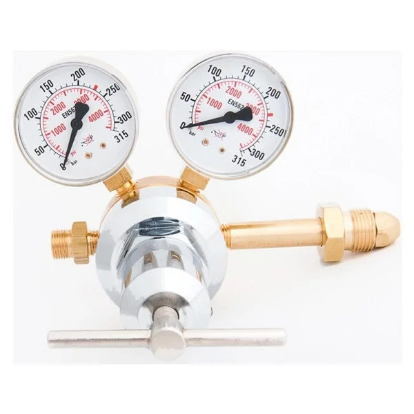Kasweld 2603 Argon İçin Yüksek Basınç Düşürücü Regülatör 0-200 Bar - Görsel 2