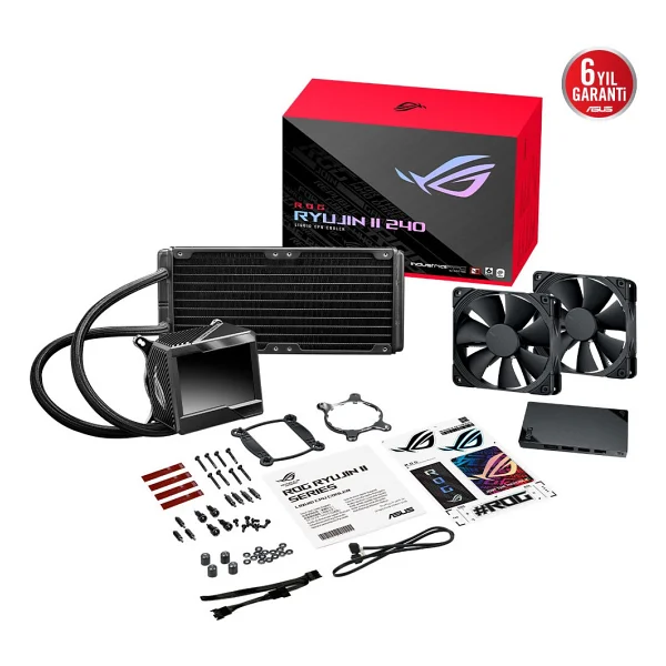 Asus Rog Ryujin Iı 240 İşlemci Sıvı Soğutucu - Görsel 2