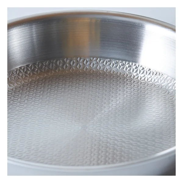 Karaca 3ply Powersteel 316+ Çelik İndüksiyon Tabanlı Petekli Sahan 20 Cm 1 Lt16 Çelik Petekli 20 Cm Sahan 1 Lt - Görsel 3