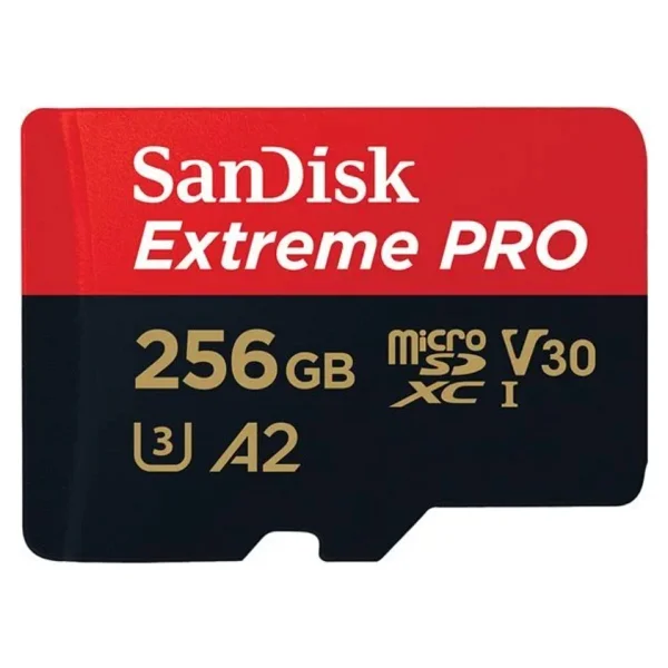 Sandisk Extreme Pro Sdsqxcd-256g-Gn6ma Class 10 Uhs-I U3 A2 V30 256 GB Micro Sd Kart - Görsel 2