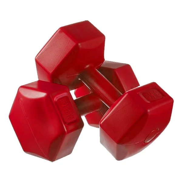 Moccastyle Siyah 3 Kg X 2 Adet 6 Kg Dambıl Seti 6 Kg Dumbell Set - Görsel 5