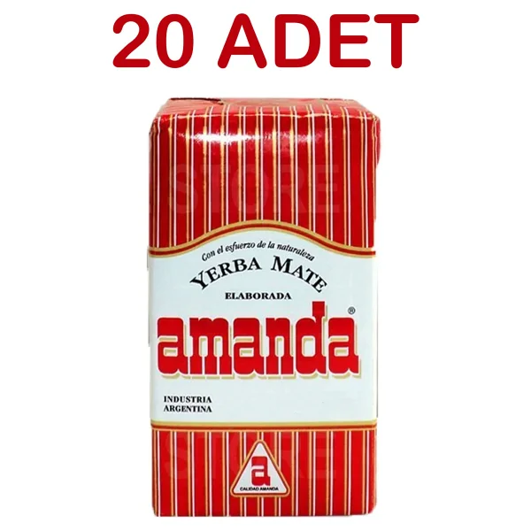 Amanda Yerba Mate 250 Gr X 20 Adet "Orjınal - Görsel 6