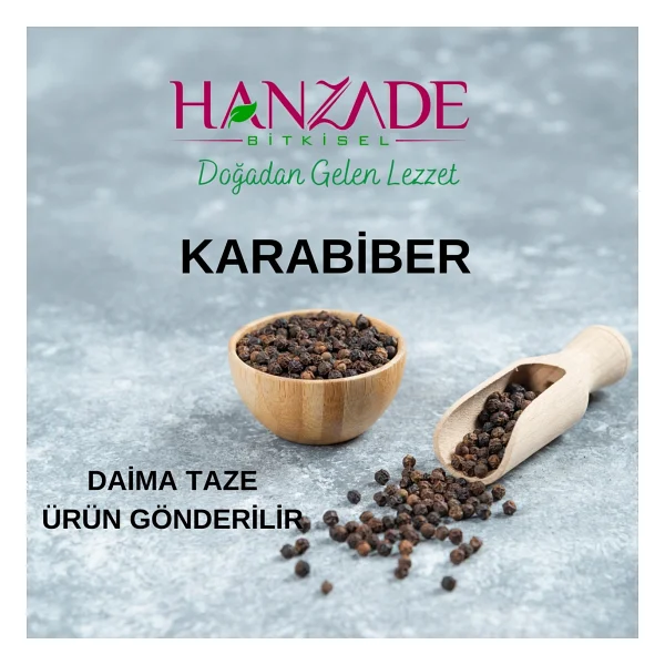 Hanzade Tane Karabiber 1 Kg - Görsel 3