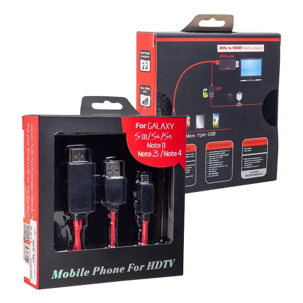 Powermaster Hc-18 Mhl Kit Hdmı TV Bağlantı Kablosu - Görsel 3