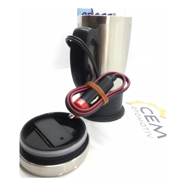 Gross 12v Termoslu Araç Su Isıtıcı Kettle 12v Çay Kahve Oto Ketıl Fma00312 - Görsel 5