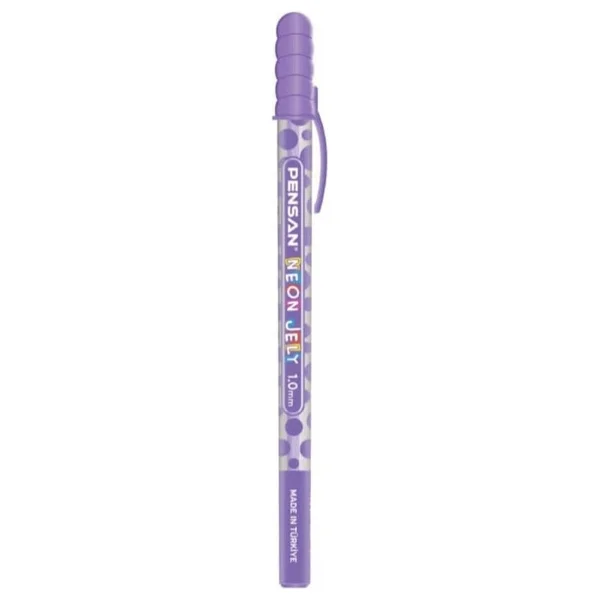 Pensan Jely Neon Mor 1.0 Mm Jel Kalem - Görsel 2