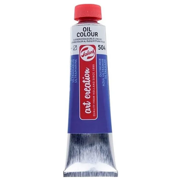 Talens Art Creation 200 Ml Yağlı Boya 504 Ultramarine - Görsel 2