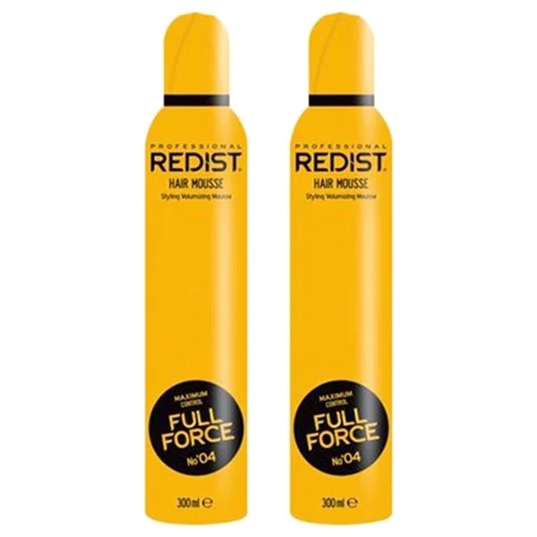 Redist Full Force 300 Ml 2 Adet Şekillendirici Saç Köpüğü - Görsel 3