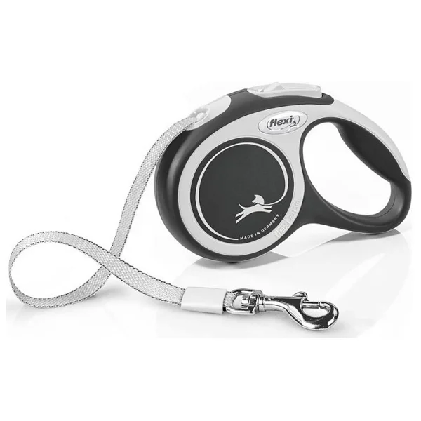 Flexi New Comfort 5 M Şerit Small Siyah Otomatik Köpek Tasması - Görsel 2
