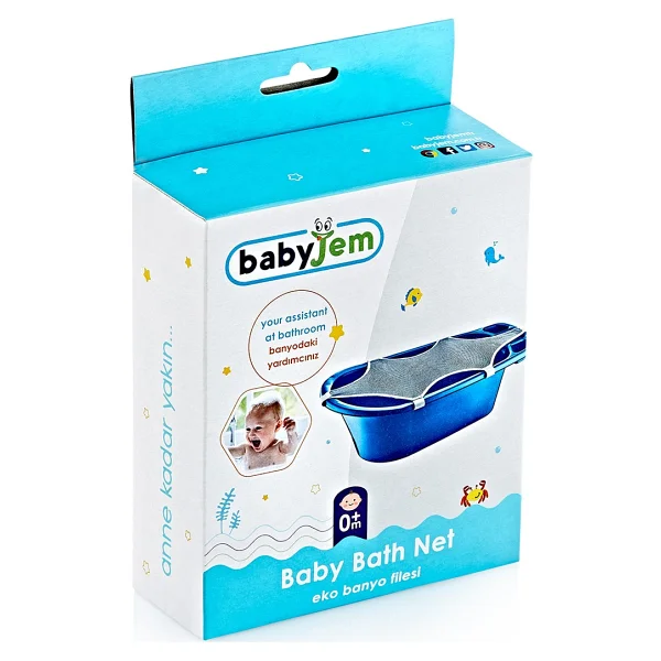 Babyjem Bebek Banyo Küvet Filesi Eko XL Beyaz - Görsel 4