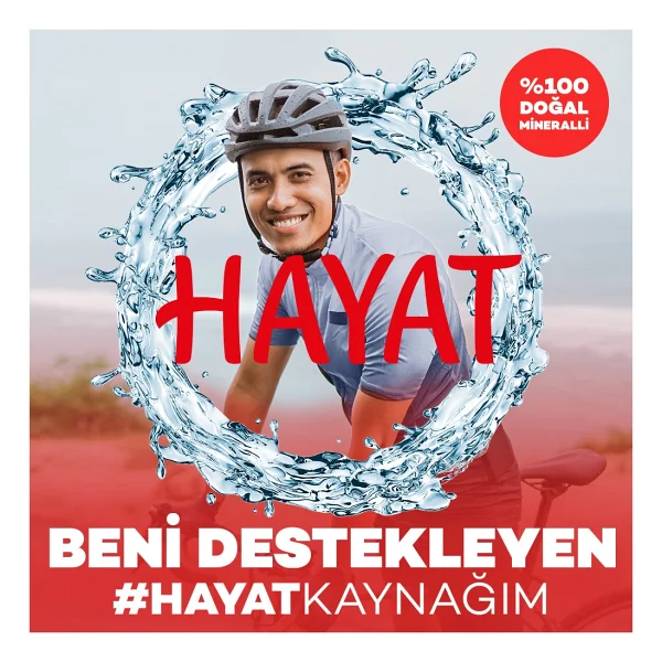 Hayat Sporcu Kapak Su 12x750 Ml - Görsel 2