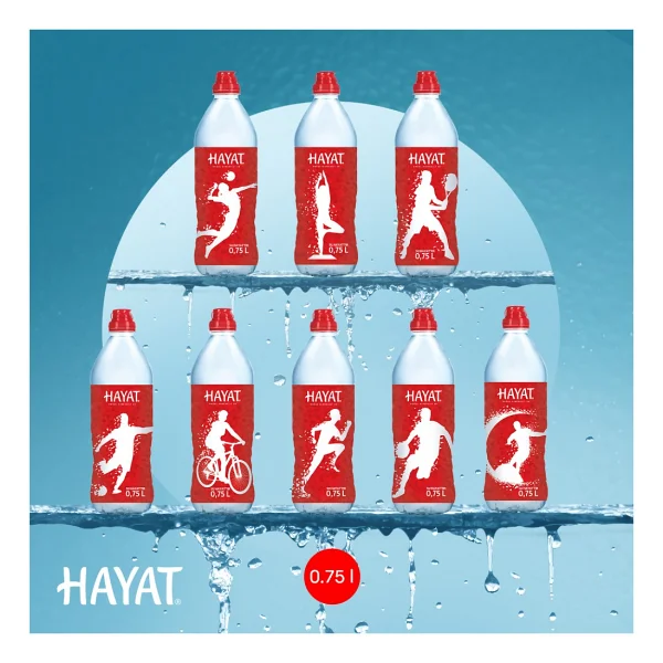 Hayat Sporcu Kapak Su 12x750 Ml - Görsel 7