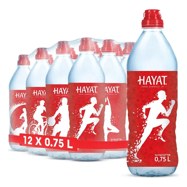 Hayat Sporcu Kapak Su 12x750 Ml - Görsel 8