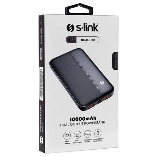 S-Link Ip-G10n Siyah 10000 mAh Powerbank - Görsel 3