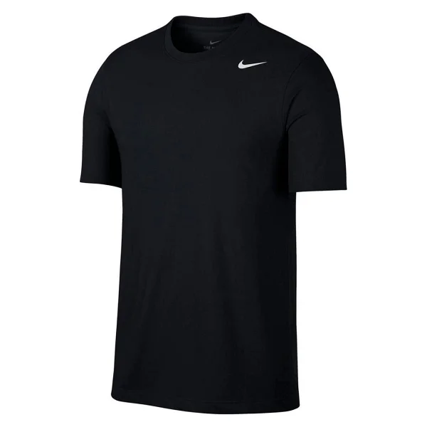 Nike Dri-Fit Crew Solid AR6029-010 Siyah Kısa Kollu Bisiklet Yaka Erkek Tişört - Görsel 7