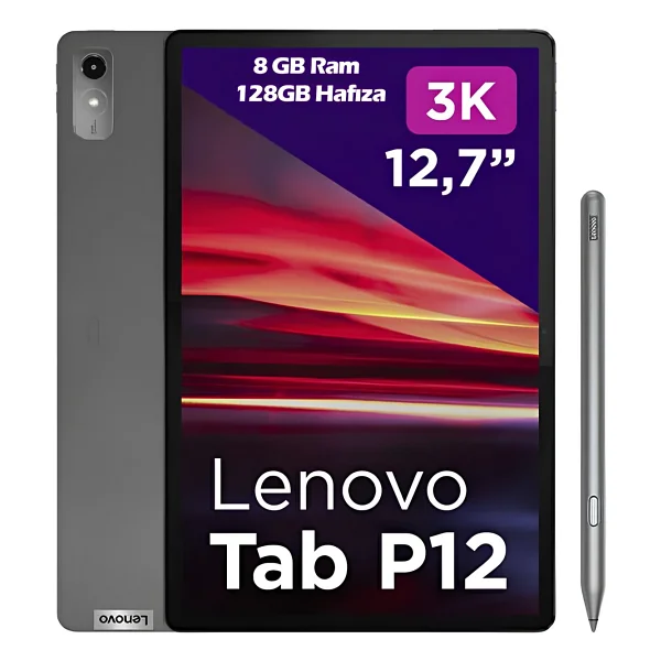 Lenovo Tab P12 Zacl0030tr 128 GB 12.7" Tablet - Görsel 6