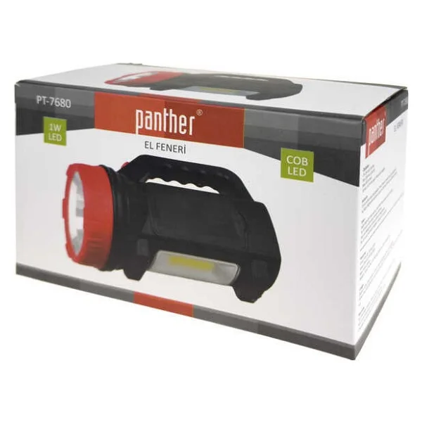 Panther Pt-7680 Projektör LED El Feneri - Görsel 4