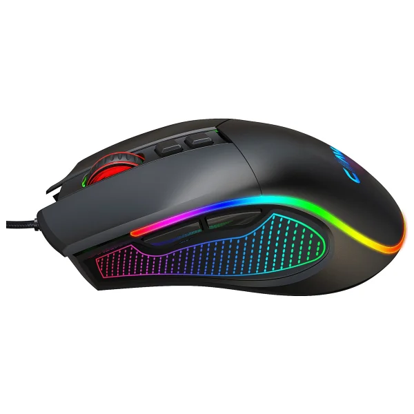 Claws Crossfire V1 Siyah RGB Makrolu Optik Kablolu Oyuncu Mouse - Görsel 5