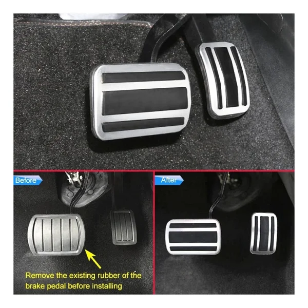 Yıldız Tuning Peugeot 3008 Otomatik Pedal Seti 2018-2024 - Görsel 4