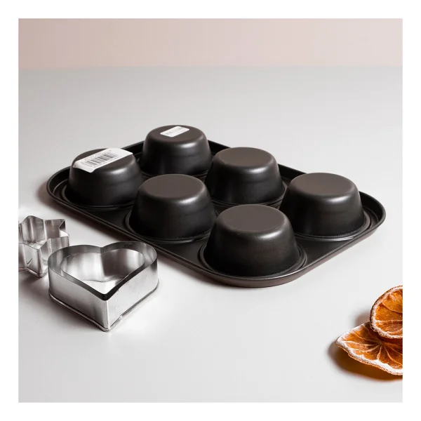 Guardini Anto 6'lı 27x18 Cm Mini Muffin Kalıbı - Görsel 3