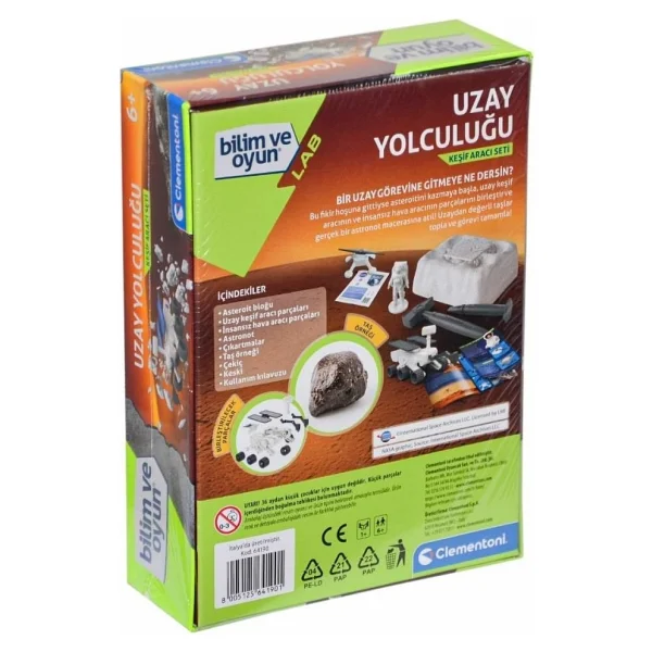 Clementoni Bilim ve Oyun Uzay Yolculuğu Keşif Aracı Seti 64190 - Görsel 2