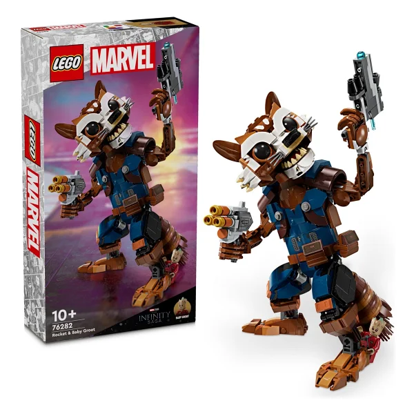 Lego 76282 Marvel Rocket Ve Bebek Groot - Görsel 2